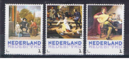 Persoonlijke Postzegels Pfr. Kunst  Schilderijen Van Jan Steen Nr 1 - Andere