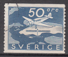 Sweden     Scott No.  263     Used      Year  1936 - Unused Stamps