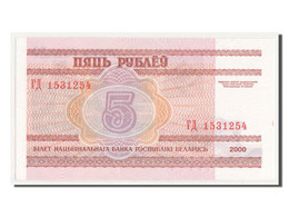 Billet, Bélarus, 5 Rublei, 2000, NEUF - Bielorussia