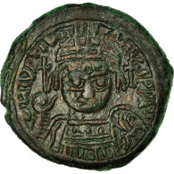 Monnaie, Justinien I, Follis, Cyzique, TTB, Cuivre, Sear:207 - Byzantines