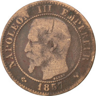 Monnaie, France, Napoleon III, Napoléon III, 2 Centimes, 1857, Lille, B+ - 2 Centimes