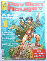 MAGAZINE  PAVILLON ROUGE - N° 1    TTBE - Couverture Sillage Buchet COMPLET DE SES FIGURINES EN CARTON SILLAGE - Bodoï