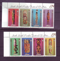 1992 Niue Sixth South Pacific Festival Of Arts Stamps 2 Scan Scott 626/629 - Niue