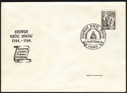 Yugoslavia 1954, Illustrated Cover"Andrija Kacic Miosic"  W./ Special Postmark "Zagreb", Ref.bbzg - Cartas & Documentos