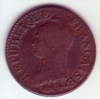 Dupré. 5 Centimes, Grand Module. An 5W - - 1795-1799 Direktorium