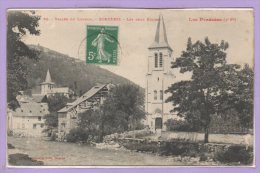 65 - BORDERES --  Les Deux Eglises - Borderes Louron