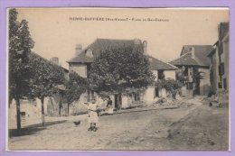 87 - PIERRE BUFFIERE --  Place Du Bas Chateau - Pierre Buffiere