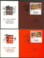 Israel MC - 1983, Michel/Philex No. : 934-935 - MNH - *** - Maximum Card - Maximumkarten