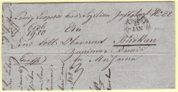 Austria Österreich Italy Triest Trieste 1837 Entire Letter Faltbrief Ex Offo (j26) - ...-1850 Prephilately