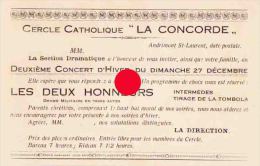ANDRIMONT  ( Dison ) 1925 CERCLE CATHOLIQUE  LA CONCORDE - Dison