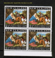 NEW ZEALAND   Scott  # 359**  VF MINT NH BLK. Of 4 - Neufs