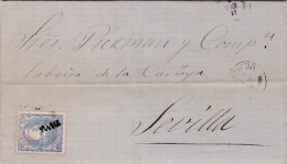 01948 Carta De Oviedo A La Cartuja De Sevilla 1872 - Cartas & Documentos