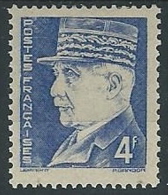 1941-42 FRANCIA MARESCIALLO PETAIN 4 F MH * - EDF149 - 1941-42 Pétain