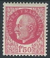 1941-42 FRANCIA MARESCIALLO PETAIN 1,50 F MH * - EDF149-2 - 1941-42 Pétain