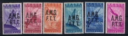 Italy: AMG FTT  Triest A Sa  7-12 Mi 28 - 33 , MNH/**  Airmail - Luftpost