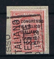 Italy:  1922  Sa  123 , Mi 153 Used , Signed/ Signé/signiert/ Approvato - Used