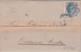 01977 Carta De Valencia A Sevilla 1870 - Cartas & Documentos