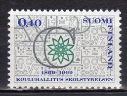 (SA0203) FINLAND, 1969 (Centenary Of The Central School Board). Mi # 664. MNH** Stamp - Unused Stamps