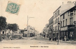 ROMAINVILLE RUE CARNOT TRAVAUX DANS LE PARC COMMERCE G TARATRE - Romainville