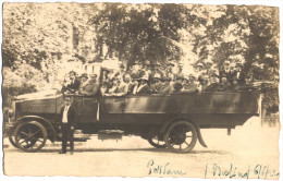 Germany, Old Post Card, Camion Omnibus, Käse´s Rundfahrten, Berlin, Sent To Italy (1922) - PP0002 - Vrachtwagens En LGV