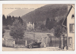 Cpa MOUSSEY Le Chateau Belle Voiture Et Chauffeur A La Pose Cuny Ed 107 - Moussey