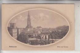 0-1830 RATHENOW, Blick Auf Die Kirche, 1921 - Rathenow
