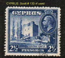 CYPRUS    Scott  # 130 VF USED - Cyprus (...-1960)