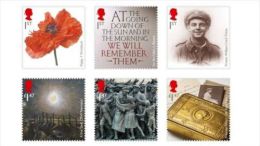 Great Britain 2014  1e Wereldoorlog  WWI    Postfris/mnh/neuf - Unused Stamps