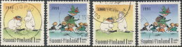 Finlande  1994. ~ YT 1202 à 1203 Par 2 - Série Amitié. Illustrations - Oblitérés