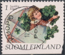 Finlande  1997. ~ YT 1340 - Trèfle à 4 Feuilles - Used Stamps