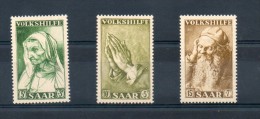 Sarre. Au Profit Des Oeuvres Populaires - Unused Stamps