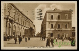 CALTANISSETTA CORSO VITTORIO EMANUELE 1941 - Caltanissetta