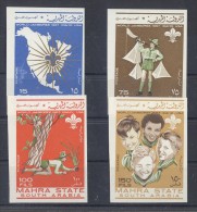 Aden Mahra - 1967 Scouts IMPERFORATE MNH__(TH-286) - Aden (1854-1963)