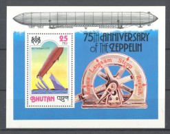 Bhutan - 1978 Zeppelin Block MNH__(TH-11701) - Bhutan