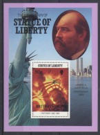 British Virgin Islands - 1986 Statue Of Liberty 50c Block MNH__(TH-45) - Iles Vièrges Britanniques