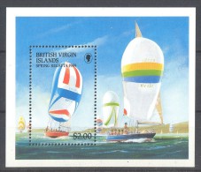 British Virgin Islands - 1989 Spring Regatta Block MNH__(TH-12233) - Iles Vièrges Britanniques