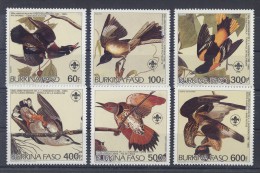 Burkina Faso - 1985 James Audubon MNH__(TH-4448) - Burkina Faso (1984-...)