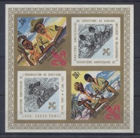 Burundi - 1968 Scouts Block IMPERFORATE MNH__(TH-4561) - Unused Stamps