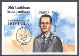 Dominica - 1994 Scouts Block (2) MNH__(TH-11795) - Dominique (1978-...)