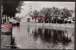 Dokkum , Grootdiep Rond 1953 , Niet Gelopen ,.. 2 Scans  For Condition. ( Originalscan !!! ) - Dokkum