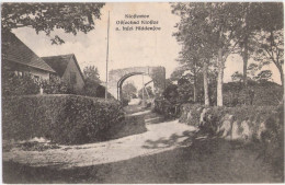 Klostertor Ostseebad KLOSTER Auf Insel Hiddensoe Hiddensee 21.7.1921 Infla Frankatur Gelaufen - Hiddensee