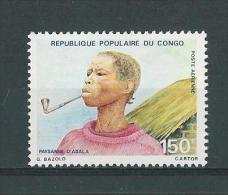 Rép. Du Congo: PA  248 **  Fumeuse De Pipe - Tabacco