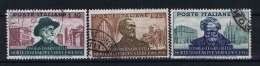 Italy: 1951 Sa  677 - 679 , Mi 850 - 852 Used - 1946-60: Afgestempeld