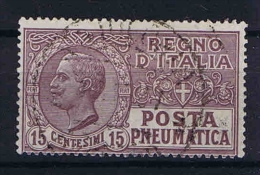 Italy: 1921 Sa  2 , Mi 137  Used - Pneumatische Post