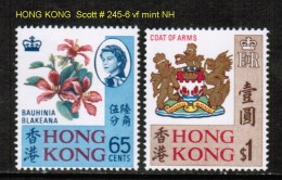 HONG KONG  Scott  # 245-6** VF MINT NH - Ungebraucht