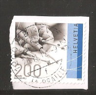 SWITZERLAND 2010 TRADITIONS EMBROIDERY SA - Used Stamps