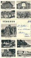 CARTE-LETTRE ALGERIE TEBESSA DEPLIANT MULTIVUES - Tebessa