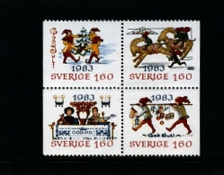 SWEDEN/SVERIGE - 1983  CHRISTMAS  BLOCK  MINT NH - Blokken & Velletjes