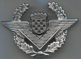 CROATIA AIR FORCE, Officer Insignia For Caps, Military, Army - Aviation