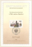 BERLIN - MI.NR. 776 - ETB 2/1987 - 1e Dag FDC (vellen)